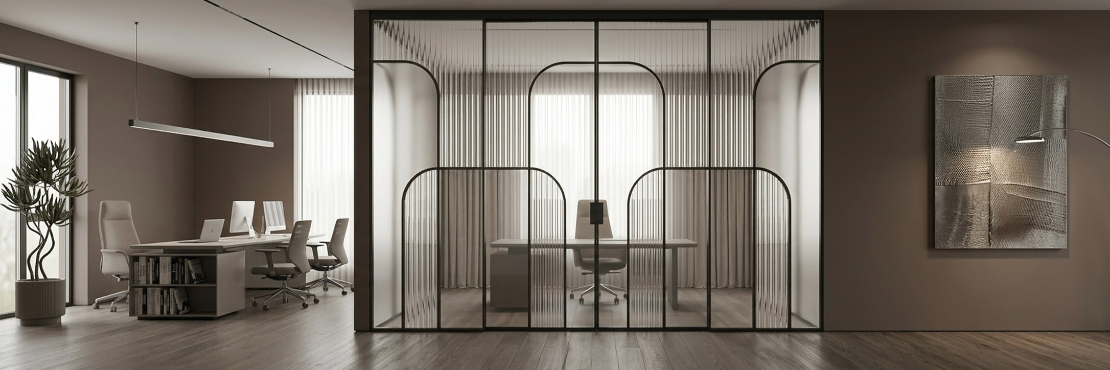 FRAMEVIEW Sliding Partition